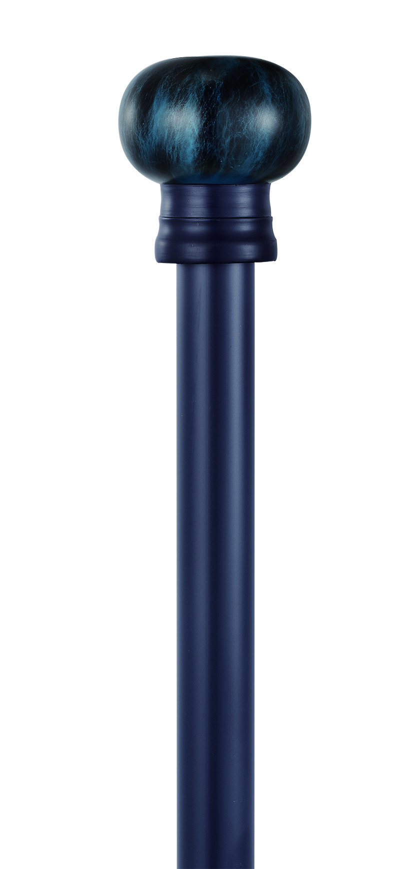 Alüminyum 22mm Çap 5m Uzunluk Siyah Perde Çubukları Tavan Montajı