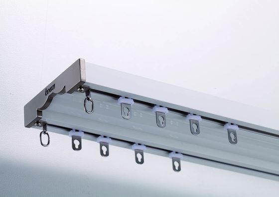İyi bir fiyat. curtain box pelmet conjoined double track Shower Curtain Rod Double Track çevrimiçi