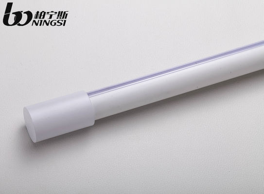 İyi bir fiyat. Nordic Curtain Rod Simple White Black Silent Aluminum Alloy Roman Rod Single and Double Rod Custom Curtain Track çevrimiçi