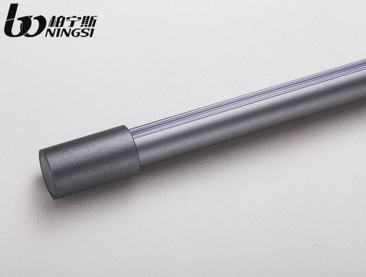 İyi bir fiyat. Thickened curtain rod curtain track pulley curtain rod mute straight rail slide rail top mounted side single Roman rod çevrimiçi