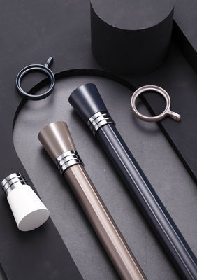 İyi bir fiyat. High quality Round shape Roman curtain track sliding curtain track thickened curtain rod çevrimiçi